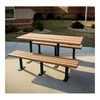 Park Scapes Recycled Plastic Picnic Table With Steel Frame