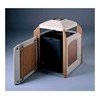 60 Gallon Jumbo Recycled Plastic Square Receptacle