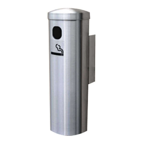 12" Glaro Deluxe Wall Mount Cigarette Disposal 