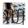 5 Space Wave Bike Rack With Steel Frame