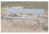 15 ft. Aluminum Park Bench With Galvanized Steel Frame