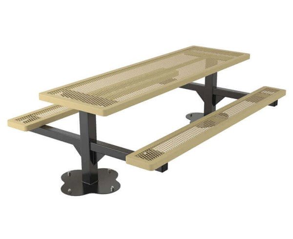 8 Ft. Regal Style Expanded Plastic Coated Picnic Table