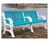4 Foot Villa Style Thermoplastic Steel Bench