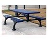 8 Ft. Web Style Expanded Plastic Coated Picnic Table