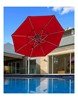 11 ft. Octagonal Aluminum Cantilever Umbrella with Marine Grade Fabric