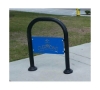 Custom Logo Single Loop Style Bike Rack