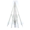 6.5 foot Square Fiberglass Market Umbrella Frame