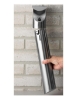 17" Leafview Wall-Mount Stainless Steel Cigarette Disposal