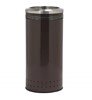 25 Gallon Precision Steel Round Receptacle With Open Top