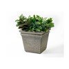 18 Inch Tall StoneTec Commercial Planter Riverstone