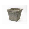 18 Inch Tall StoneTec Commercial Planter Riverstone Empty