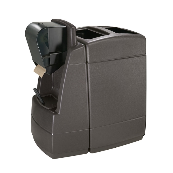 55 Gallon Open Top Single Sided Island Convenience Center - 60 lbs.
