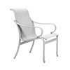 Torino Sling Patio Dining Chair - 14.5 lbs. Front