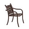 La Scala Crossweave Strap Dining Chair with Aluminum Frame - 14 lbs.