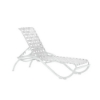 La Scala Crossweave Strap Chaise Lounge with Aluminum Frame - 23 lbs.