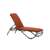 La Scala Crossweave Strap Chaise Lounge with Aluminum Frame - Optional Cushion - 23 lbs.