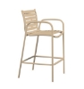 Millennia EZ Span Vinyl Bar Stool With Aluminum Frame