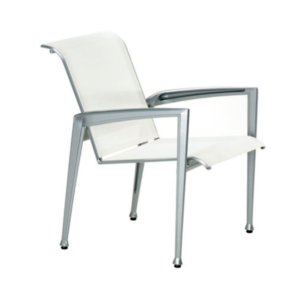 Veer Sling Patio Dining Chair with Aluminum Frame - 17 lbs.