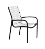 Millennia EZ Span Vinyl Strap Dining Chair With Aluminum Frame 