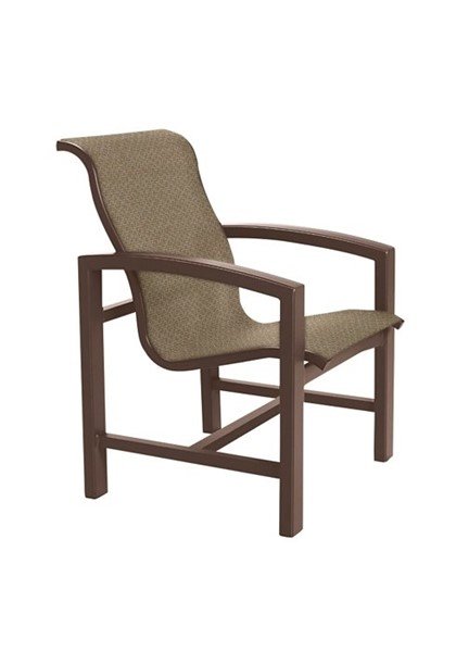 Lakeside Sling Dining Chair with Aluminum Frame 