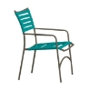 Tropi-Kai Vinyl Strap Dining Chair With Aluminum Frame