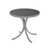 Curved Frame Base 30" High Pressure Laminate Dining Table by Tropitone