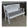 Fanback Wooden Garden Bench