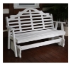 Marlboro Wooden Glider Bench