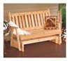 Traditional Wooden Glider Bench