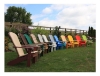 Fanback Recycled Plastic Adirondack Chair