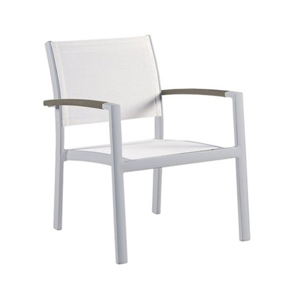 Sono Sling Lounge Chair with Powder-Coated Aluminum Frame - 12.5 lbs.