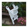 Recycled Plastic Adirondack Chair with Two Cup Holders