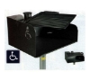 300 Sq. In. ADA Park Outdoor Charcoal Grill