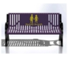 5 ft. Classic Style Contoured Buddy Bench