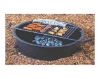 7" High Steel Fire Ring, 30" Dia, 300 Sq. In. Cooking Surface