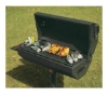 Covered Grill With 320 Sq. In Cooking Surface, Four Position, Inground Or Portable