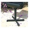 Covered Grill With 320 Sq. In Cooking Surface, Four Position, Inground Or Portable