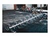 5 Ft. 4-8 Space Circle Style Bike Rack, Galvanized Steel - Surface Mount