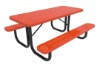 Elite Series 8 ft. Thermoplastic Polyethylene Coated Picnic Table