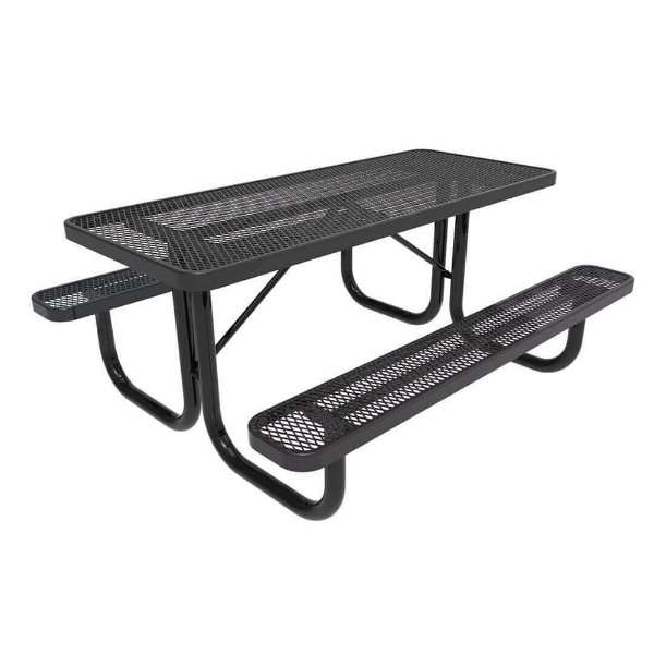 Elite Series 8 ft. Thermoplastic Polyethylene Coated Picnic Table