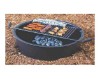11" High Steel Fire Ring, 30" Dia, 300 Sq. In. Cooking Surface