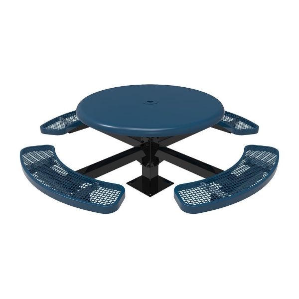 Expanded Metal - Dark Blue - Surface Mount