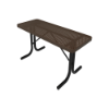Perforated Steel - Brown - Portable