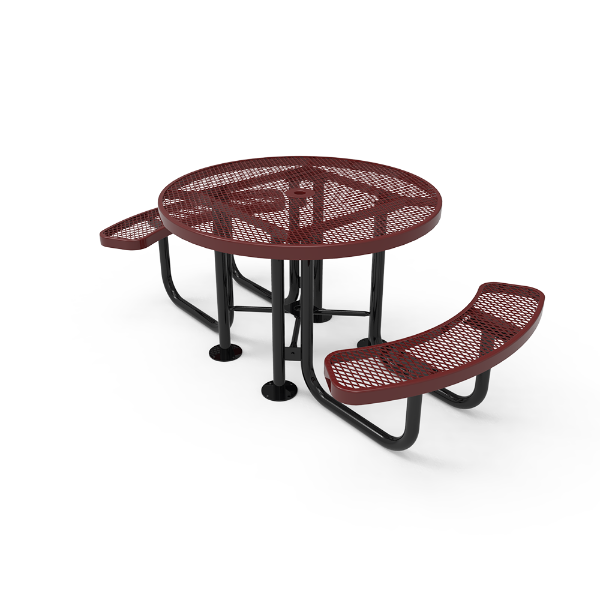 Expanded Metal - Burgundy - Portable