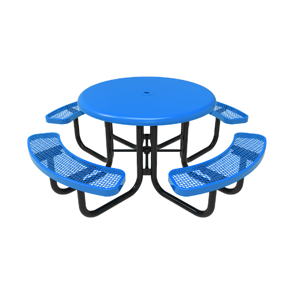 Expanded Metal - Light Blue - Portable