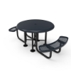 Expanded Metal - Black - Portable - 2 Seat