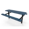 Perforated Steel - Blue - In-Ground
