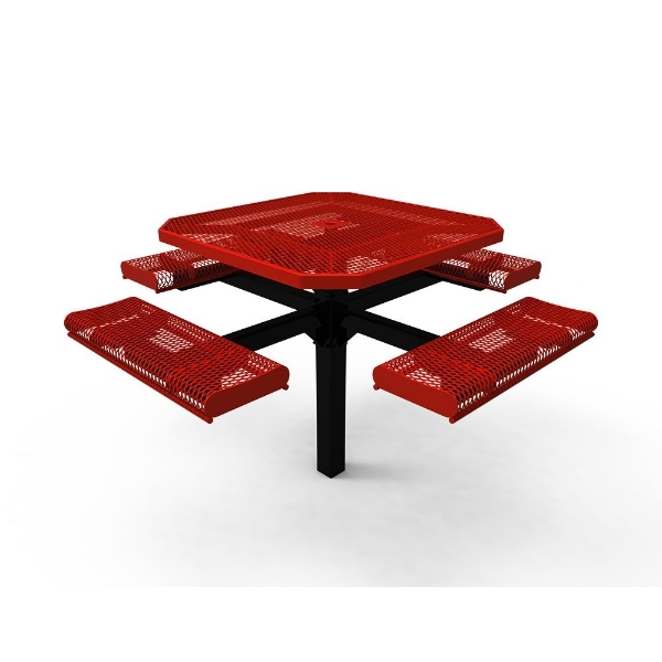 Expanded Metal - Red - Inground
