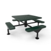 Perforated Steel - Green - Surface Mount