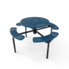 Perforated Steel - Blue - Inground